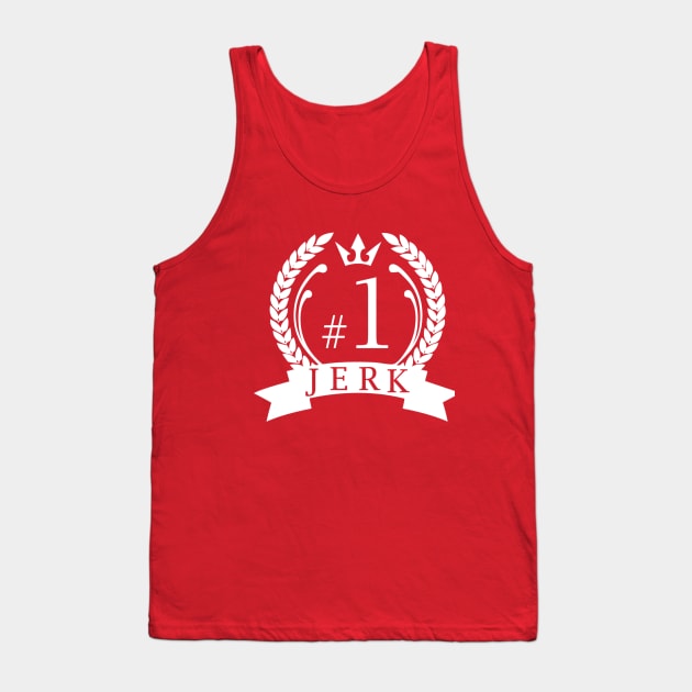 Number 1 Jerk Tank Top by Girona